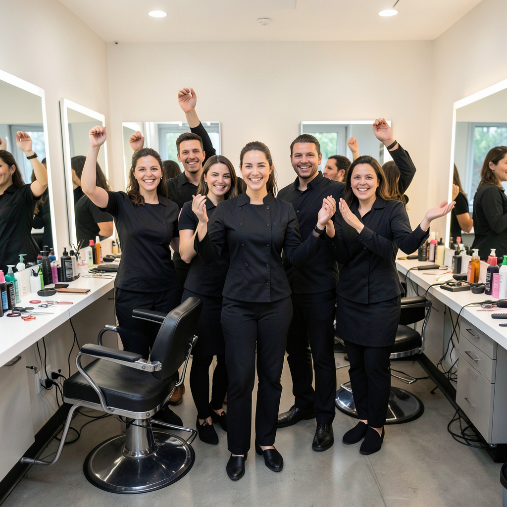 Bradford salon NewU Professional Hairdressing wins Hair Team of the Year
